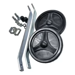 Roda Lateral Rodinha Aço Bicicleta Aro 20 Bike