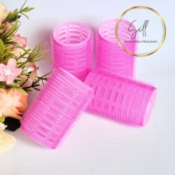 4 Bobs Para Cabelo Auto Aderente  36mm x 60mm