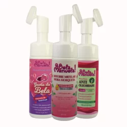 Mousse Micelar Limpeza Facial Q Bela Manuela!