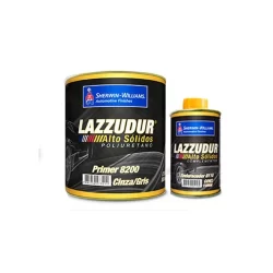Primer Automotivo Pu Cinza/gris 8200 Lazzuril Alto Solido sw
