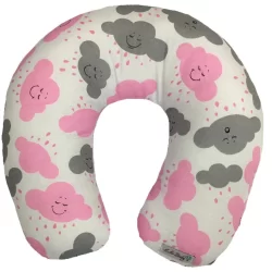 Almofada infantil para pescoço em viagem em geral 25 cm x 25cm