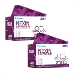 2 Nutrisana Nexin Suplemento Alimentar  Cães E Gatos 60 G