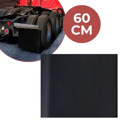 Para Barro Caminhão Lameirão Liso 60x70cm Carreta Traseira Lameiro Badana Saião Aparabarro Borracha