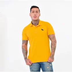 camisa polo masculino básica P M G GG na marca estilo rei