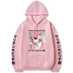 Moletom Canguru Anime Yarichin Bitch Club Mangá Yuri Ayato Japan