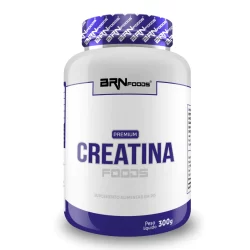 Creatina Premium Foods 100g/300g - Performance Física e Cognitiva - BRN Foods