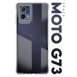 Case Capinha Case Anti Impacto Space Acrílico Transparente Protetora para Motorola Moto G73 Xt2337 tela 6.5