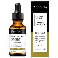 Sérum Renovador Principia 9,8% Ácido Glicólico + Aminoácidos AG10