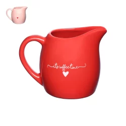 Leiteira L'amour Em Porcelana 245ml