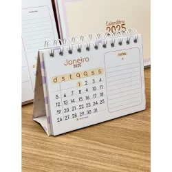 Calendário de Mesa 2025 Personalizado