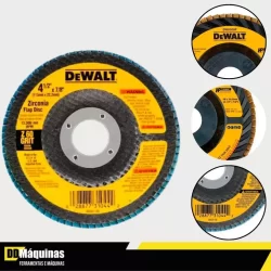 Disco Flap Fibra Cônico 4 1/2" X 7/8" G60 | DEWALT