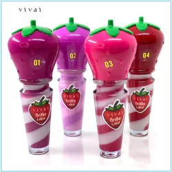 KIT 24 UNI Brilho labial morango infantil - Vivai