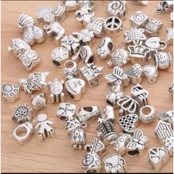 Berloques!!! De estilo ao sua Pulseira PAN … kit com 10 peças
