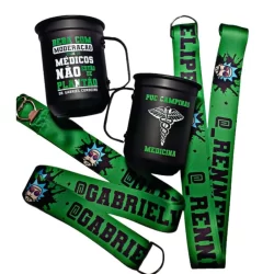 Caneca de alumínio com tirante - Caneca com tirante -  Caneca de alumínio   - Caneca  personalizada - 600ML