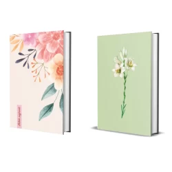 Kit 2 Bíblias Sagradas | NVI | Capa Dura Floral + Capa Dura Lirios