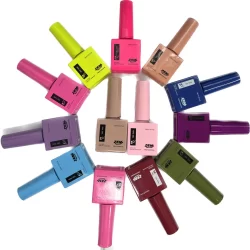 Esmalte Zem  Unha Nail Gel Soak Off Color Coat 10ml Uv/Led Novas E Lindas Cores