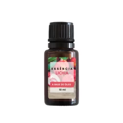 Essência Lichia Para Velas Aromatizador Ambiente Difusor Elétrico 10 ml