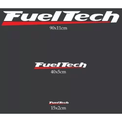 Adesivo FuelTech Faixa Parabrisa Tunado Carro Esportivo top
