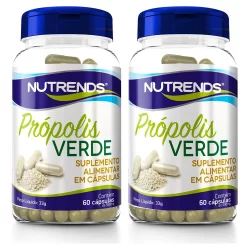 2x Própolis Verde Extrato 30% - 60 Cápsulas cada - Nutrends