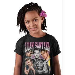 Camisa Infantil Luan Santana Camiseta Em Algodao