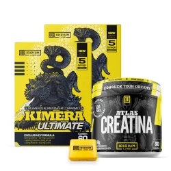 Kit 2x Kimera Ultimate + Creatina 90g + Porta Cáps