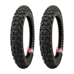 Par Pneu Honda Nxr 160 Bros 90/90-19 + 4.60-17 Kenda K270