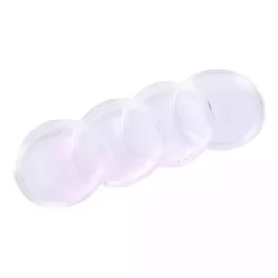 Capsula acrilica para Moedas 16mm ate 40mm - pacote com 10 unidades