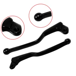Manete Par Honda Bros 150 160 Falcon Xre 300 Preto Freio a Lona e a Disco Ks Es Esd