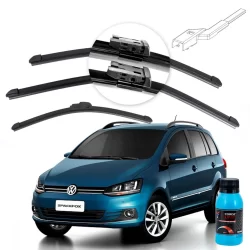 Palheta Limpador de Parabrisa Volkswagen SpaceFox ano 13 a 19 Especifica Dianteira e Traseira