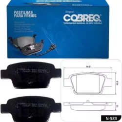 Pastilha Freio Traseira Bravo Stilo 1.4 1.8 16v 2.4 20v
