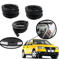 Kit Borracha Vedação 2 Portas e Porta Malas Gol Parati G2 G3 G4 1994 A 2023