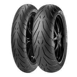 Par Pneu 120/70-17 + 190/50-17 Angel Gt Uso Sem Câmara