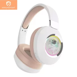 H'maston SN-25 Headset Fone Bluetooth Sem Fio Com Luz Ambiente Mic