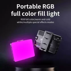 Luz Lluminação Fotografia Led Rgb 2500k-9000k Portátil Vídeo Foto W140 AY-83 M16RGB