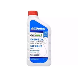 Óleo 0w20 Dexos 1 Geração 3 Sintético Original Chevrolet GM Acdelco 98553888