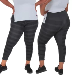 Legging Plus Size Mescla  Cintura Alta Compressão G1 e G2 Reforçada Plus