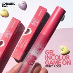 Gel Incolor Game On para Definição de Cílios e Sobrancelhas - Fixação Longa, Efeito Natural RubyRose