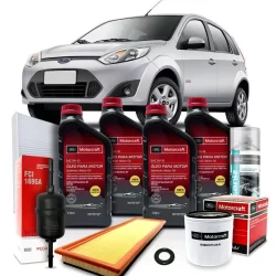 Kit Revisão Troca de Óleo Motorcraft 5w30 Ford Fiesta 2009 2010 2011 2012 2013