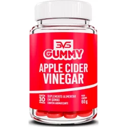 Apple Cider Vinagar - Vinagre De Maçã - 30 Doses - Gummy 100% Natural - 3VS Nutrition