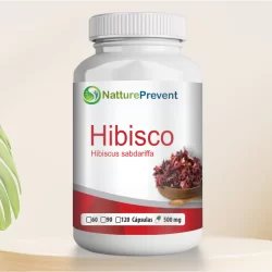 Hibisco 500mg 60 / 90 / 120 Cápsulas - Suplemento Alimentar Natural