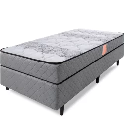 Cama Box Colchão Solteirão Ortopédico Firme Espuma D33 Antialérgico Certificado BF Colchões