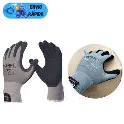 LUVA DANNY GRAPHEBIOTIC CINZA MULTIUSO MANUSEIO DE PEÇAS SECAS E OLEOSAS TEMPERATURA ATÉ 250°C
