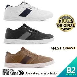 Tênis West Coast WC 163 Torrance Masculino 100% Original Com Nota Fiscal e Garantia