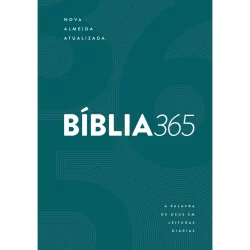 Bíblia 365 NAA | A Palavra de Deus em Leituras Diárias | Capa Dura Verde