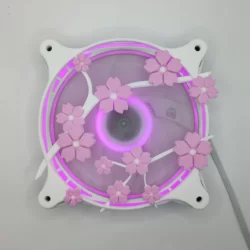 Grade fan / Grade cooler 120mm / Flores de sakura