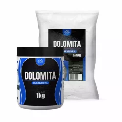 Dolomita Clareadora 1kg Pote + 500g Refil skincare Máscara Facial Navida
