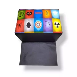 Puff de elevação para barbearia e salão de beleza