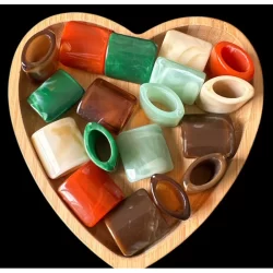 20pçs Tubo de Resina Oval para artesanatos em geral