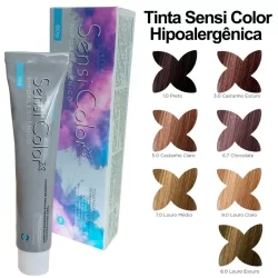Tinta Coloração Para Cabelo Hipoalergênica SensiColor Eclat - Alergoshop