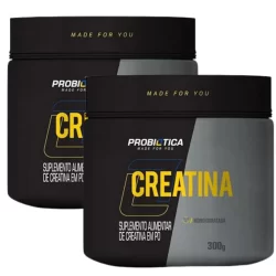 Kit 2x Creatina Creatine Pura 300g - Probiótica